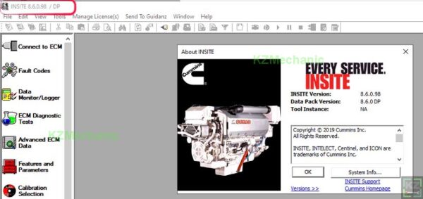 CUMMINS INSITE 8.6 PRO 3