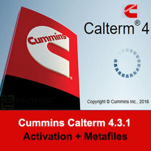 Cummins Calterm 4.3.1 + Metafiles [ Activation ]
