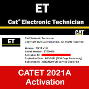 Caterpillar Electronic Technician [ ET2021A ] Activation