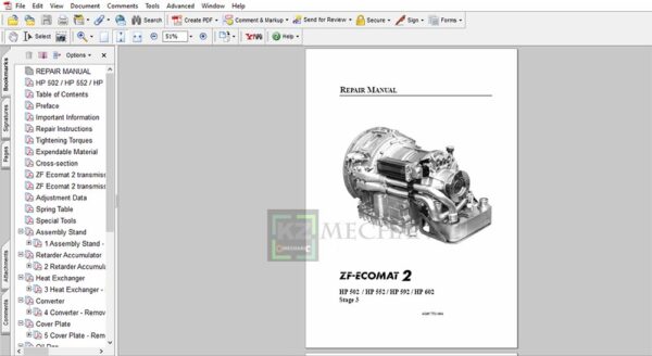 ZF Transmission All Models Full Set Of Manuals Collection 2