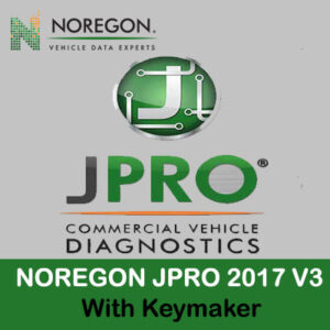 NOREGON JPRO Commercial Fleet Diagnostics 2017 V3 + Keymaker