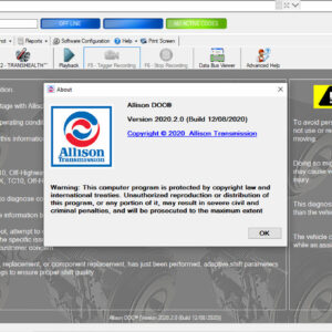 Allison DOC 2020 v2 Full Version Premium + Gen 5 Data files with Programming [ Data Update 2021.03 ]
