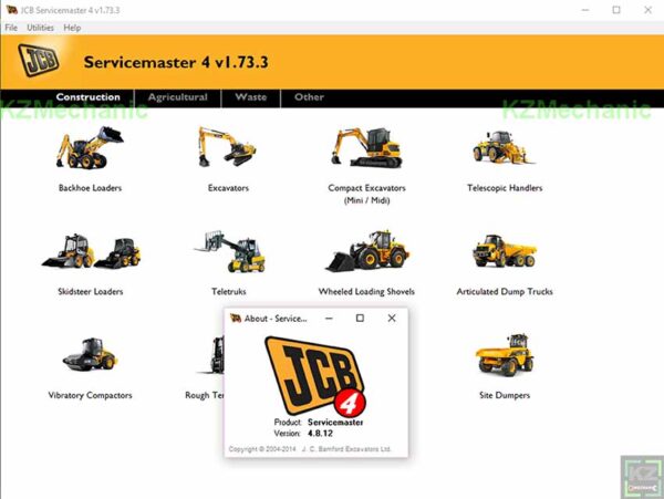 JCB Service Master