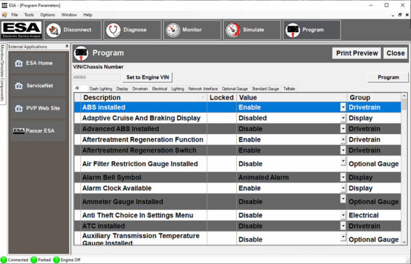 paccar diagnostic software