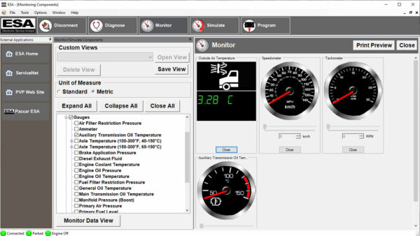 paccar esa software