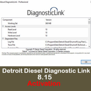 Detroit Diesel Diagnostic Link DDDL 8.15 Professional [ 12.2021 ]