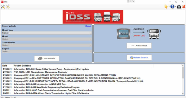 idss isuzu diagnostic service system
