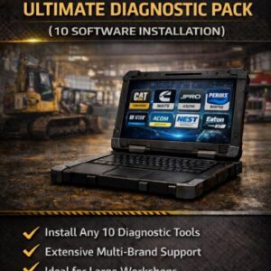 Get expert remote installation service for heavy mechanical diagnostic software including CAT ET, JPRO, Bendix ACom, Allison DOC, DDDL, Eaton Service Ranger, Perkins EST, JCB ServiceMaster, Cummins INSITE, Calterm, Nexiq eTechnician, and more. Fast, professional, multi-brand support for trucks, engines, and heavy equipment.