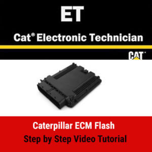 caterpillar ecm flash files download