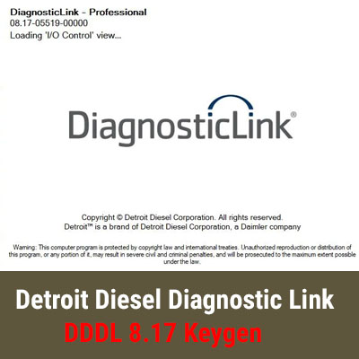 [2023] Detroit Diesel Diagnostic Link DDDL 8.17 Professional With Keygen