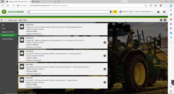 john deere service advisor 5.3 download