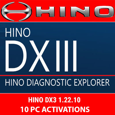 hino dx3 software