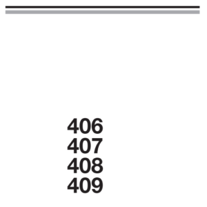 JCB 406 JCB 407 JCB 408 JCB 409 JCB 409 Telemaster