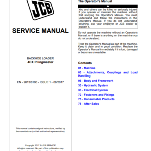 jcb 4cx repair manual pdf