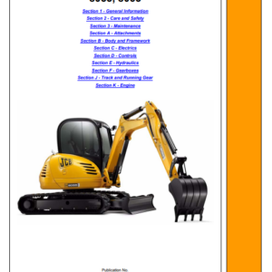 jcb 8065 service manual