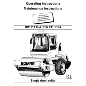 bomag service manuals pdf