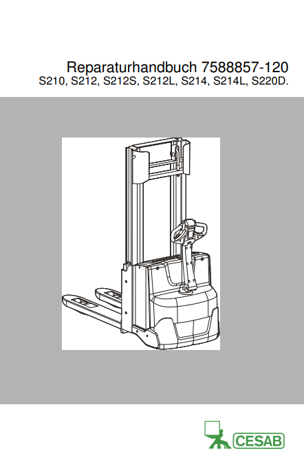 cesab forklift error codes