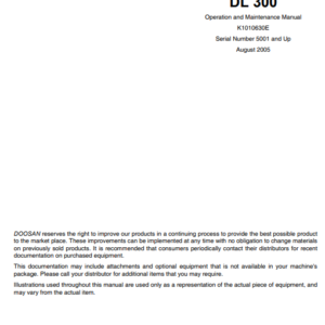 doosan wheel loader fault code list