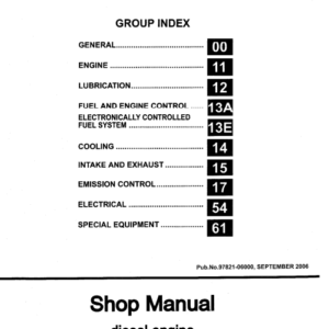 fuso engine workshop manual