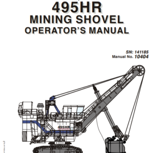 bucyrus 495hr shovel