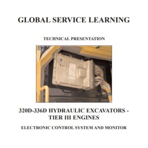 caterpillar 320d excavator manual pdf
