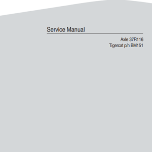 dana axle service manual