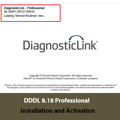 Detroit Diesel Diagnostic Link DDDL 8.18 Professional [ 12.2023 ]