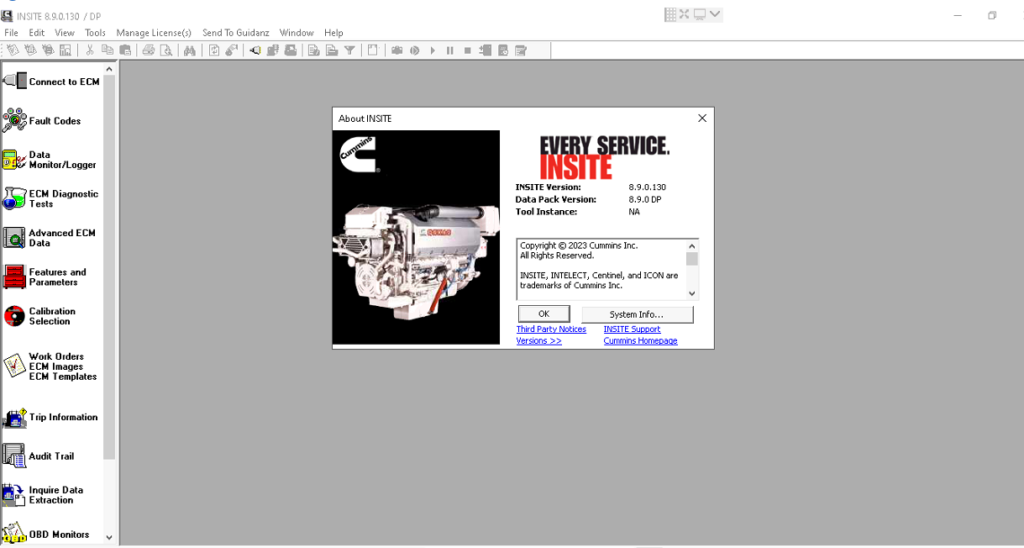 LATEST CUMMINS INSITE 8.9 PRO PLUS + ZAP-IT + UNLIMITED FLEET