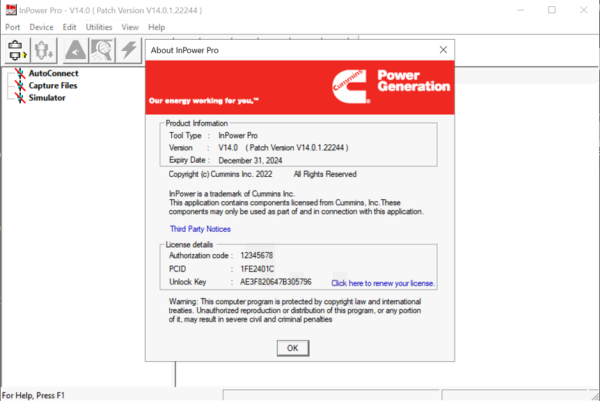 cummins inpower service tool