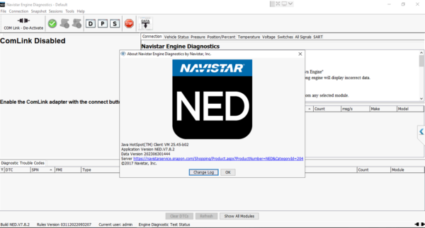 navistar ned product key