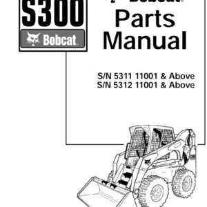 bobcat s300 parts catalog