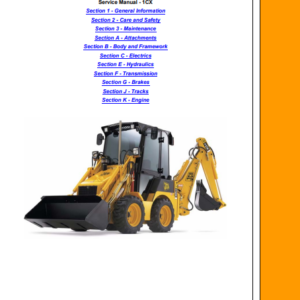 jcb service manual - 1cx