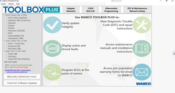 wabco abs troubleshooting