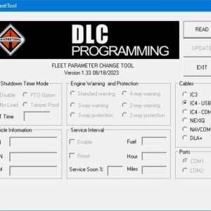 international dlc fleet programing