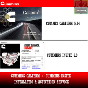 Special offer for Cummins Insite 8.9 and Cummins Calterm 5.14 software packages, enhancing engine diagnostics and performance