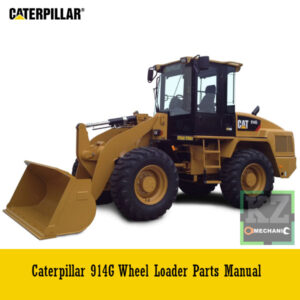 Comprehensive parts manual for the Caterpillar 914G Wheel Loader, providing essential information for repairs and servicing.