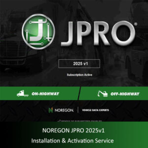 Noregon JPRO 2025 software dashboard highlighting key features for effective commercial fleet diagnostics and analysis