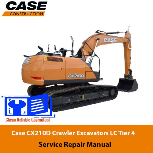 Case CX210D Crawler Excavators LC Tier 4