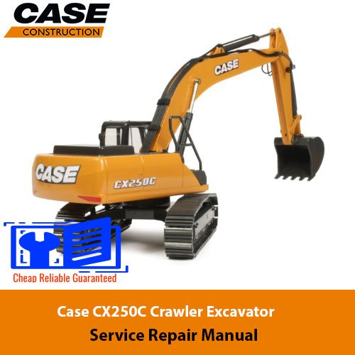 Case CX250C Crawler Excavator Service Repair Manual