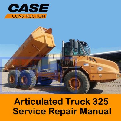 case 325 articulated dump truck