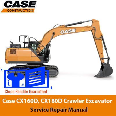 Case CX160D Excavator Case CX180D Excavator