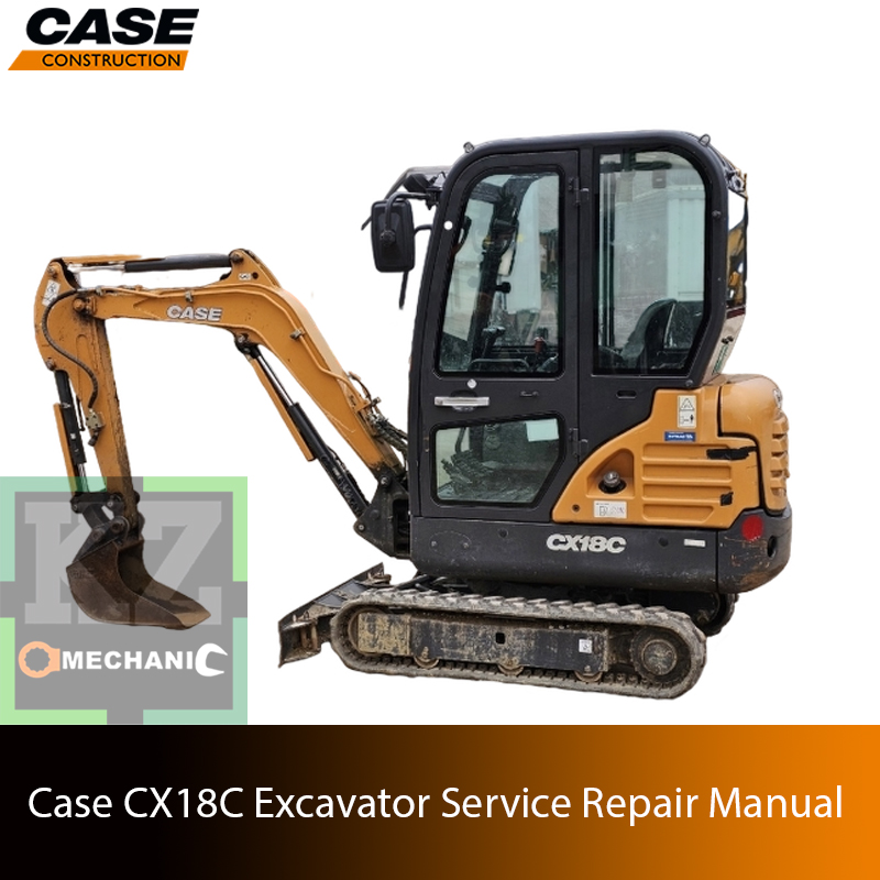 Case CX18C Excavator Service Repair Manual