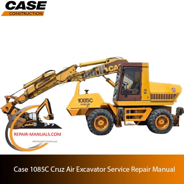 Service Repair Manual cover for Case 1085C Cruz Air