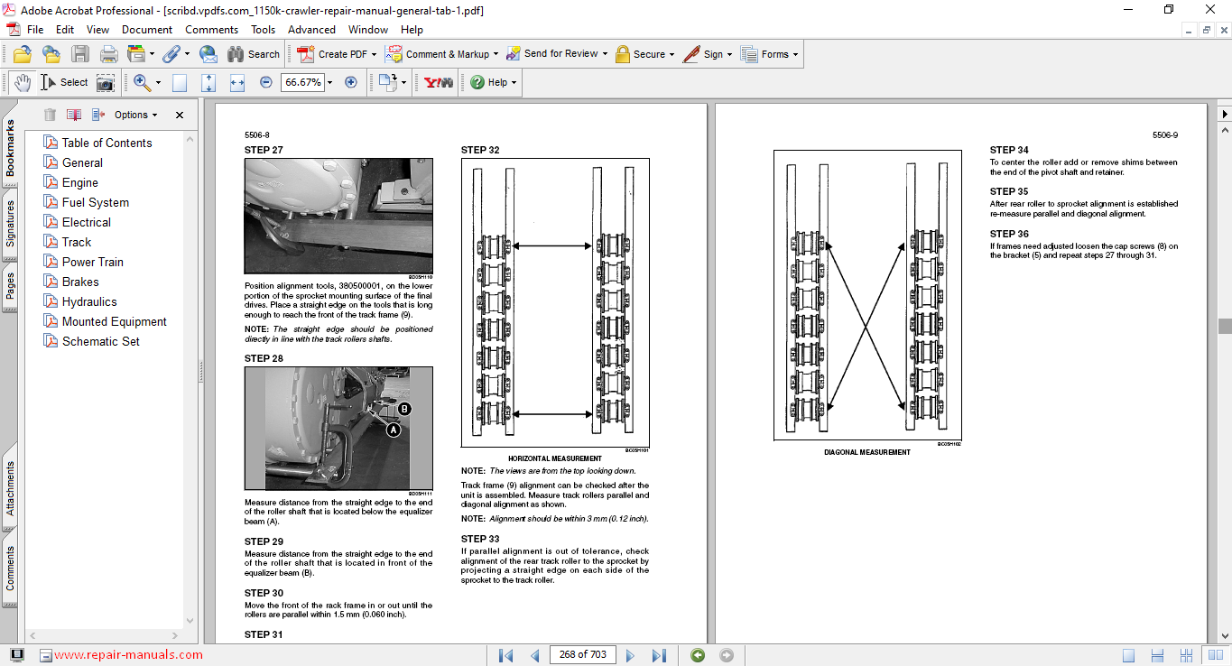 Case 1150K Crawler Dozer Service Repair Manual 3 Case 1150K Crawler Dozer Service Repair Manual - Image 3