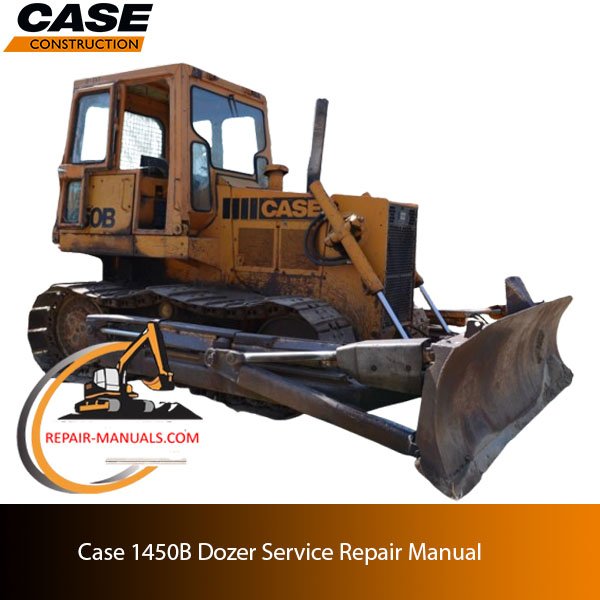 Service manual for Case 1450B dozer