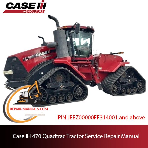Case IH 470 Quadtrac tractor service repair manual