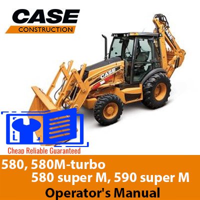 case 580m operators manual