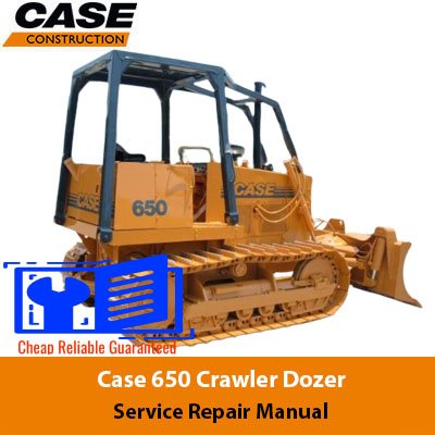 Case 650 Crawler Dozer Service Repair Manual