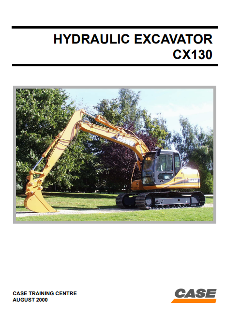 Case CX130 Hydraulic Excavator Service Repair Manual 2 case cx130 service manual