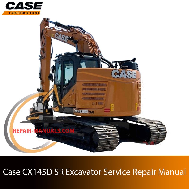 Service repair manual for case cx145d sr excavator